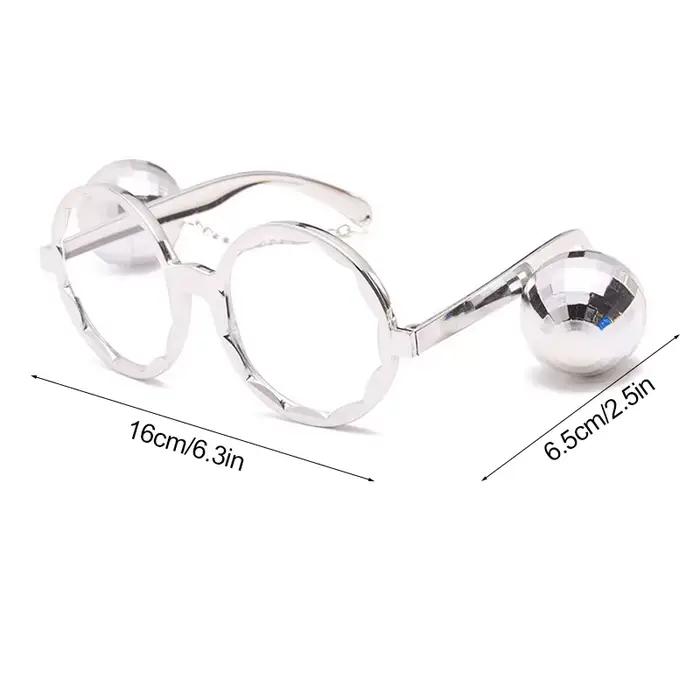 Chapeau de boule Disco, lunettes de soleil pour adultes, décoration de fête Disco d'anniversaire des