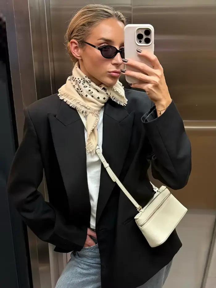 Bandana imprimé carré pour femme, léger et respirant, foulard, bandeau pour cheveux, accessoire de m