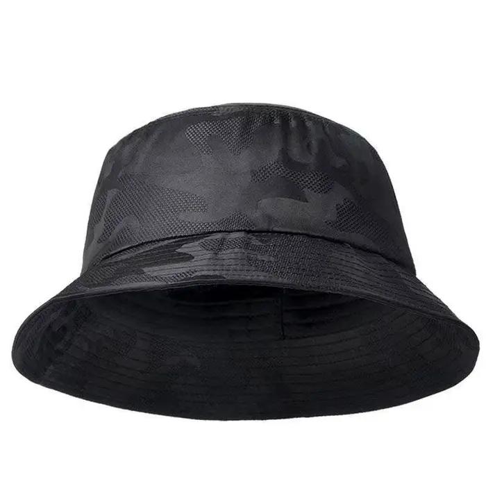 Chapeau de pêcheur à camouflage respirant pour hommes et femmes, chapeau seau à la mode, casquette d