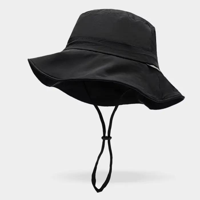 Nouveau chapeau seau quatre saisons, séchage rapide, léger, pliable, rangement, chapeau de soleil, c