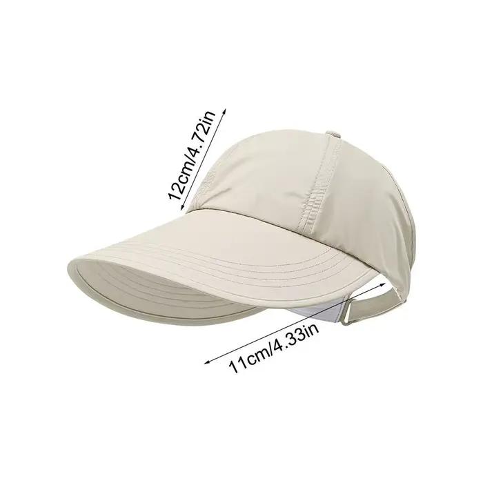 Chapeau de soleil à large bord, protection UV, réglable, respirant, protection solaire, anti-UV, cas