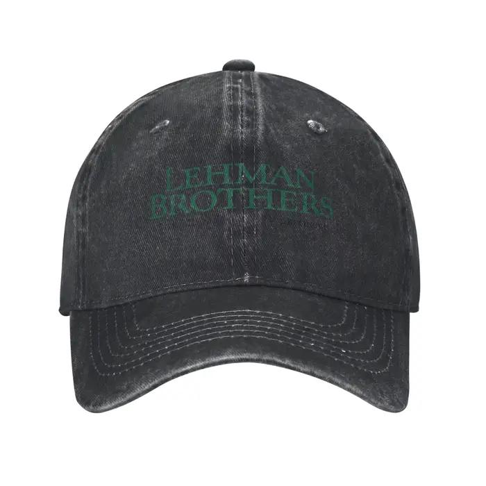 Casquette de baseball pour hommes, casquette de camionneur d'été, casquette snapback, Lehman Brother
