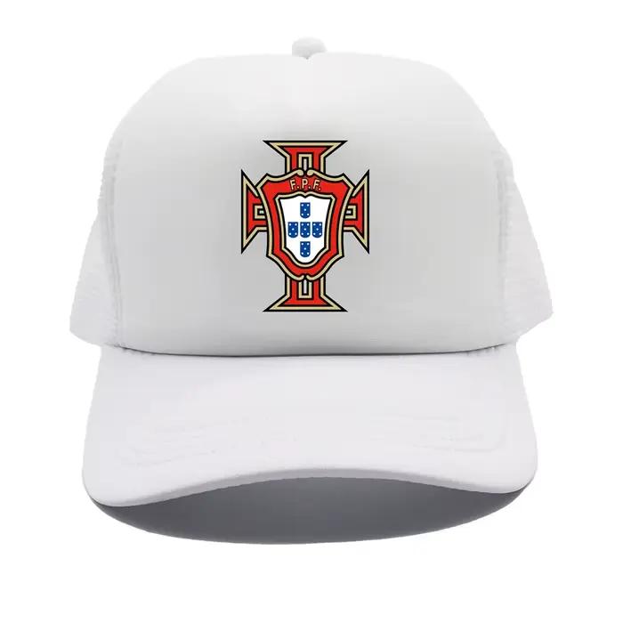 Casquettes de camionneur du Portugal pour hommes, chapeau de baseball, filet en maille unisexe, chap
