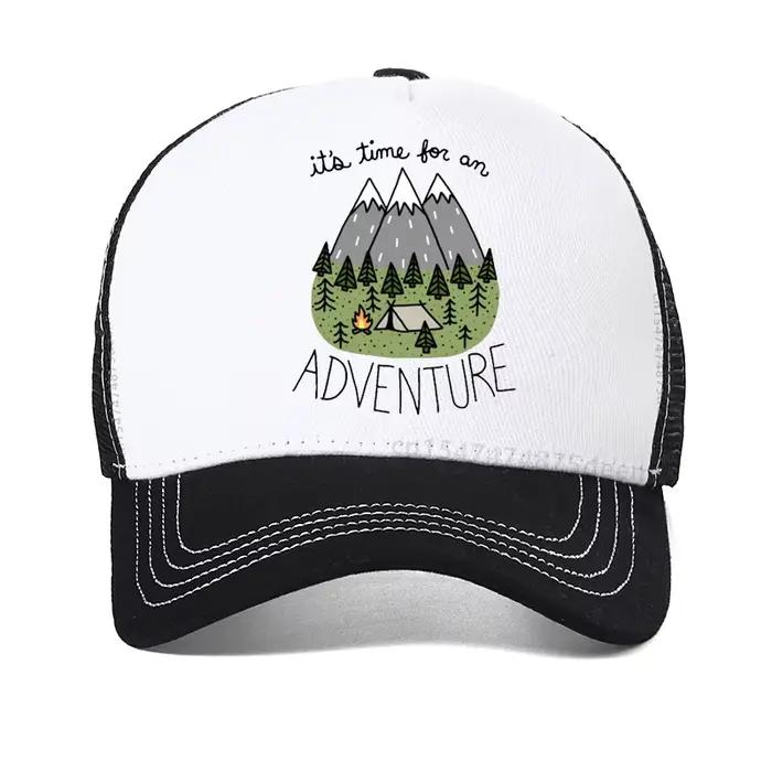 Casquette de baseball pour hommes, idéale pour l'aventure, l'exploration en plein air, le camping et