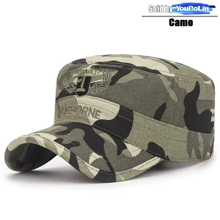 AIRBORNE Airborne Commando Cadet Casquette plate Chapeau de soleil Casquettes de camionneur Chapeaux
