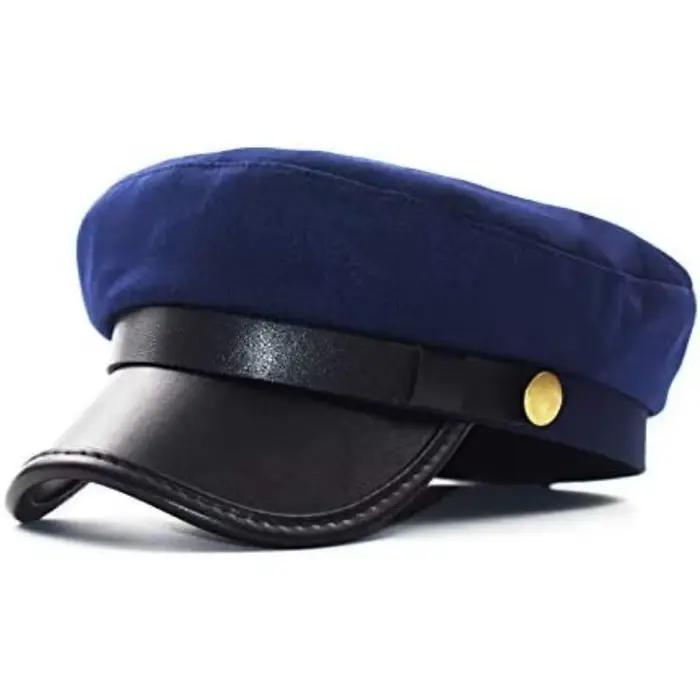 Casquette de chauffeur pour hommes et femmes, casquette de capitaine vintage classique, casquette de