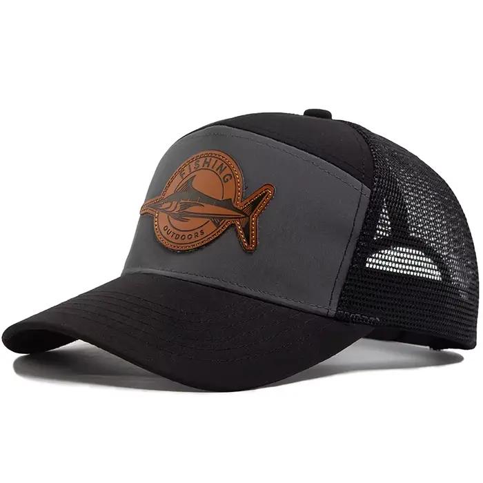 Casquette de baseball unisexe pour homme et femme, style trucker décontracté à 7 panneaux, avec étiq