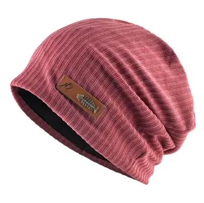 Bonnet tricoté avec Logo en os de poisson pour homme et femme, couleur unie, décontracté, Hip Hop, T