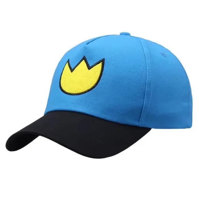 Casquette de Baseball pour homme, chien bleu, dessin animé, personnalisé, réglable, unisexe, mignon,