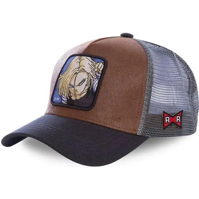 Nouveau Dragon Ball Son Goku casquette été voyage casquette à visière hommes broderie Hip-Hop casque