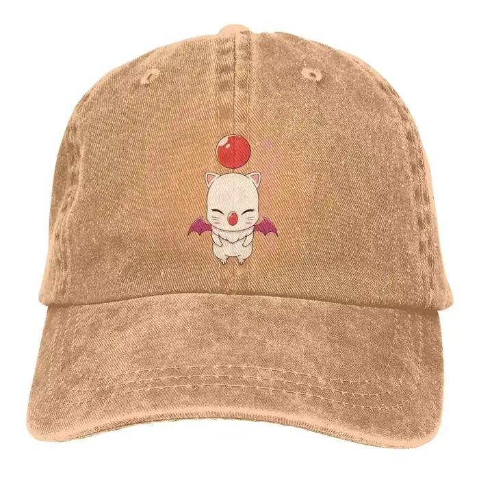 Moogle Kupo casquette de Baseball hommes Cowboy chapeaux femmes visière Protection Snapback Final Fa