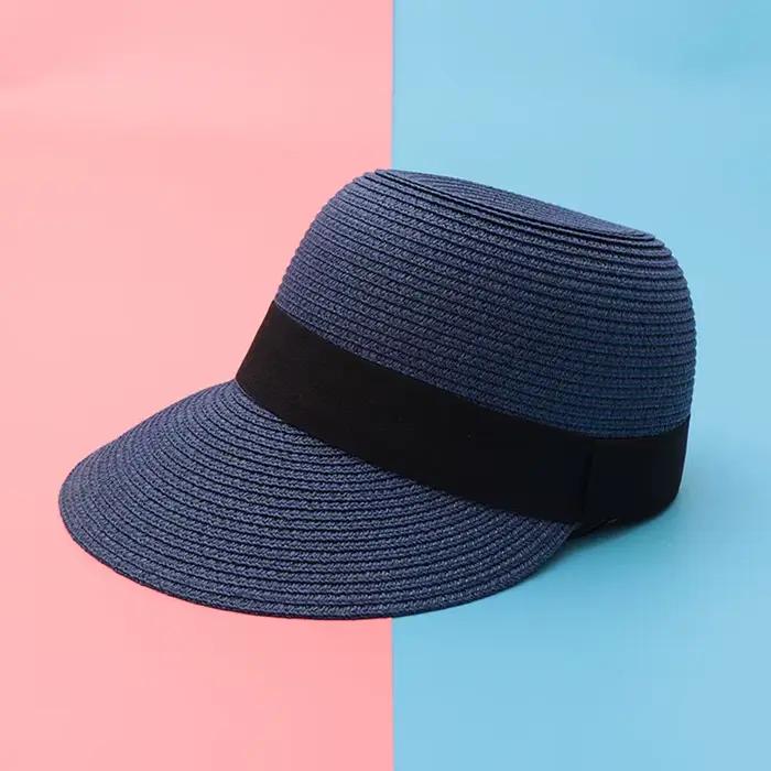Chapeau de Paille pour Femme, Casquette de Baseball Décontractée, Protection Solaire, à la Mode, Bel