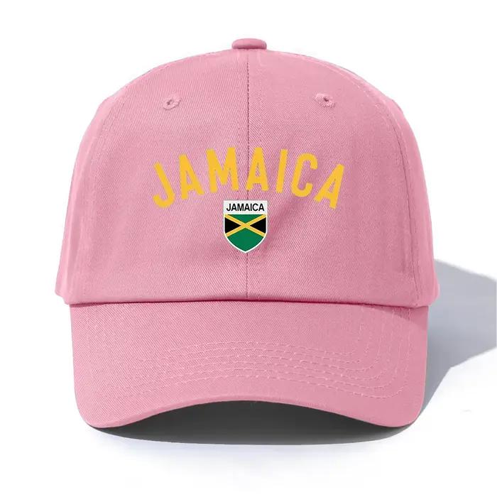Casquette de Baseball imprimée JAMAICA pour adultes, chapeau de papa réglable et doux, Style rétro m