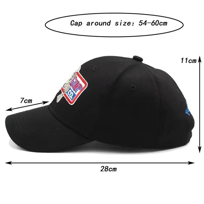 Casquette de Baseball de haute qualité hommes femmes réglable coton Forrest Gump broderie papa chape