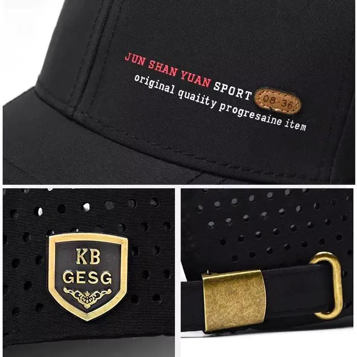 Casquette de Baseball à vaccage Rapide pour Homme, Chapeau d'Extérieur en Maille Respirante, Nouvell