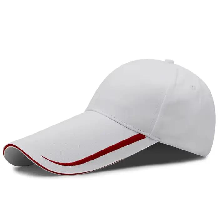 Casquette de baseball grande taille pour homme, printemps-été, à visière longue, pour la pêche et le