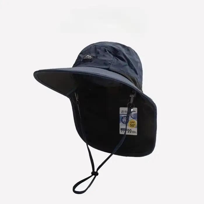 Casquettes Panama unisexes d'été à large bord, imperméables, à séchage rapide, visière d'extérieur, 