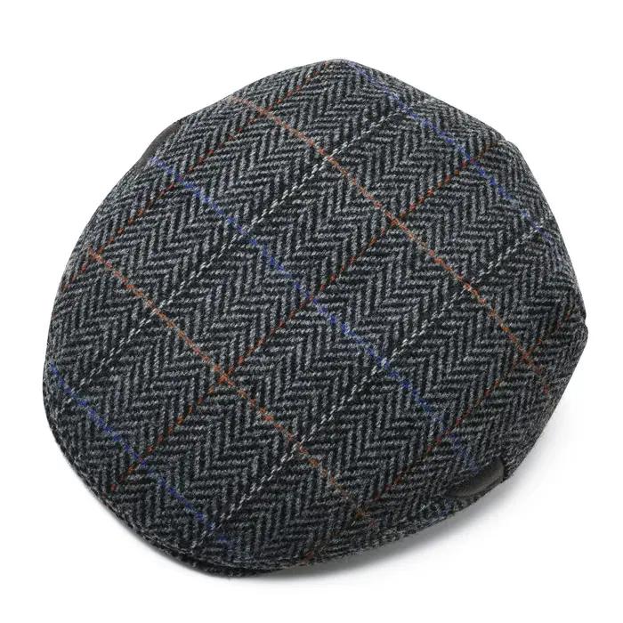 Casquette plate irlandaise en laine tweed pour homme JANGOUL, style Gatsby, casquette de newsboy déc