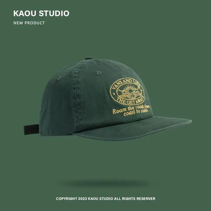 Hip Hop bord plat marque de mode casquette de Baseball américaine Hip Hop chapeau mode capote broder