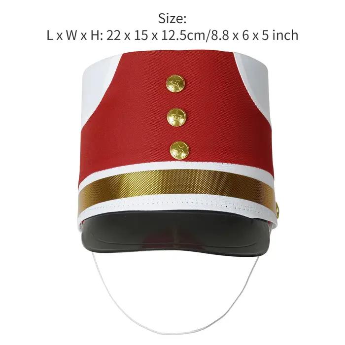 Chapeau casse-noisette d'halloween pour garçons et filles, Costume de trompette de tambour, uniforme
