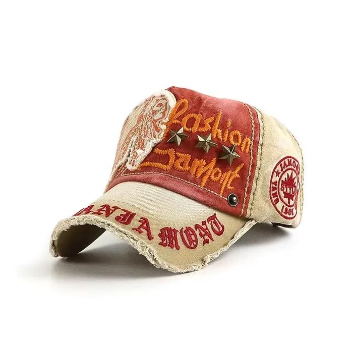 JAMONT-Casquette de baseball en coton pour hommes et femmes, style antique, mode aviation, CasAdvant