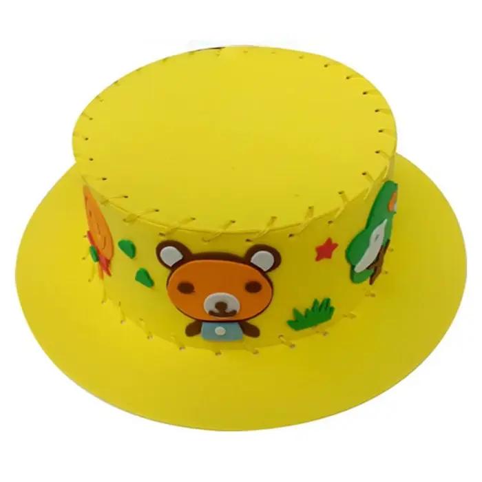 Chapeau EVA EVA de haute qualité, bricolage, cadeau créatif, chapeau de dessin animé, éducation préc