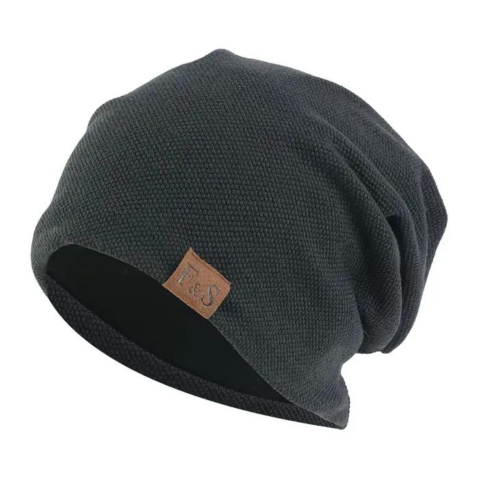 Bonnet unisexe pour la nuit, bonnet de chimiothérapie, turban, bonnet ample pour le soin des cheveux