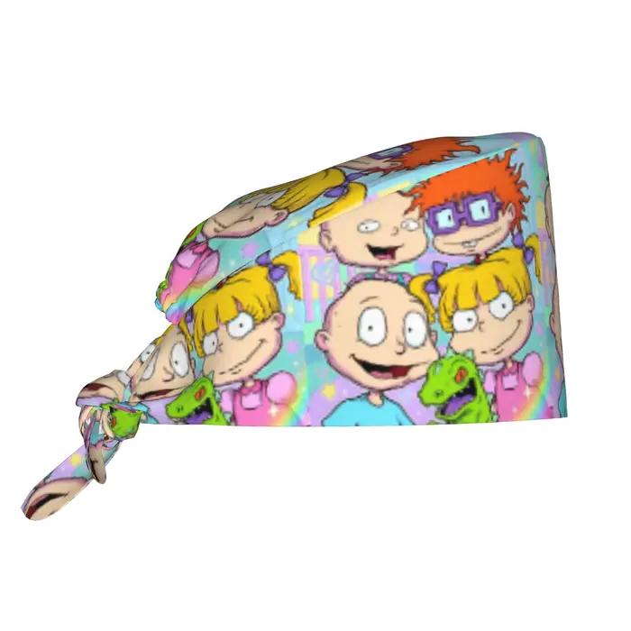 Casquette de travail personnalisée à motif manga, tendance, pour hommes et femmes, avec dessin animé