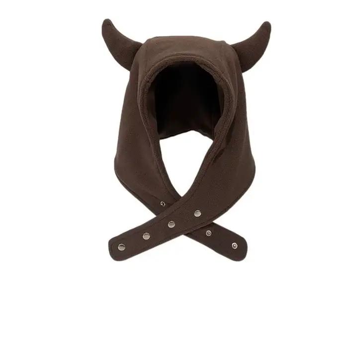 Chapeau d'oreille de démon personnalisé, Protection des oreilles, couleur unie, casquette Lei Feng r