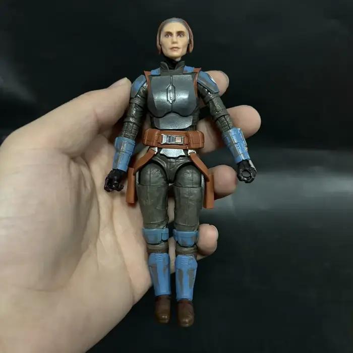 Star Wars série noire mandalorien Boba Fett Stormtrooper trappeur loup Obi-Wan Kenobi figurine modèl