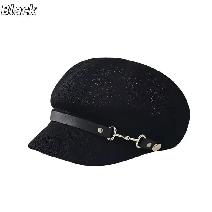 Chapeau octogonal respirant à la mode pour femmes, casquette à visière de Protection solaire de prin