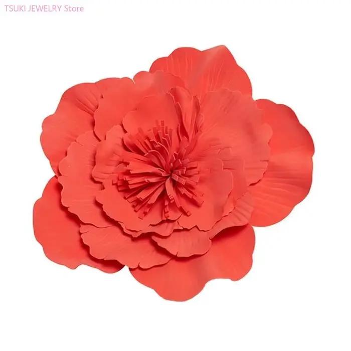 62KE bandeau fascinateur fleur chapeau fascinateur grand chapeau fleur grand bandeau fleur