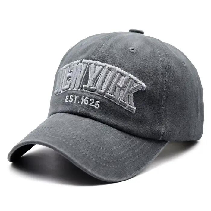 Nouvelle Casquette de Baseball 2026 NEW YORK 1625 Brodé Hip Hop Skateboard Chapeau Décoratif Unisexe
