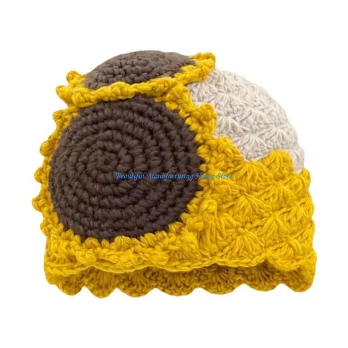 Chapeau seau tournesol E56A, crochet à main, chapeau Photo rue, couvre-chef photographie, chapeau cr