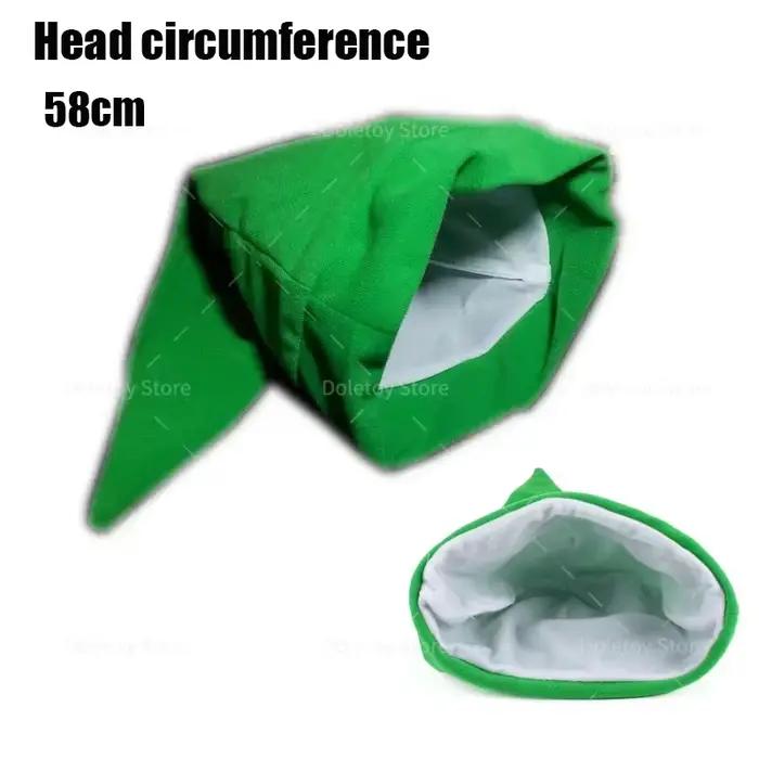 Couvre-chef en peluche Bokoblin pour cosplay, chapeau vert Link, casque Lizalfos Lynel, coussin de c