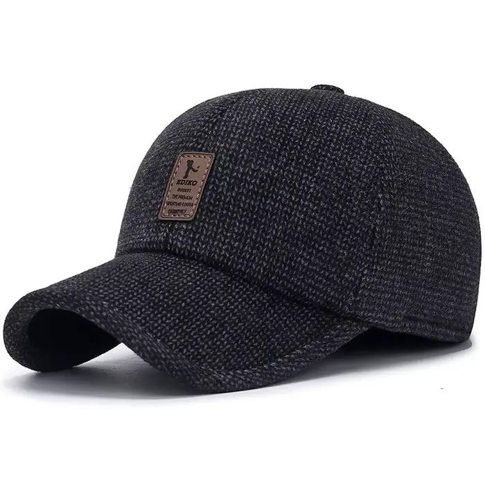 Casquettes de baseball pour hommes, optique chaude, visières de sport pour hommes, oreillettes Snapb