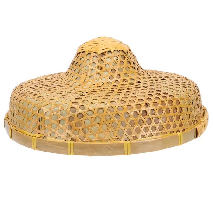 Chapeau de fermier en bambou, chapeau de soleil de riz asiatique et japonais, conique chinois, résis