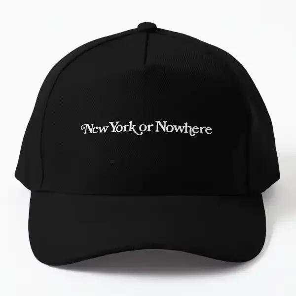 Casquette de Baseball New York ou Nowhere, chapeau décontracté pour garçons, printemps     Homme Hip