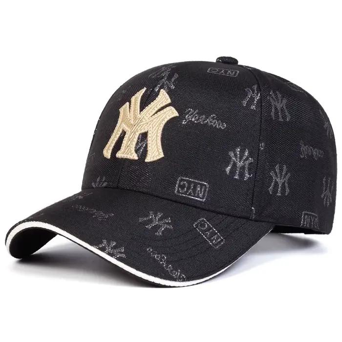 Casquette de Baseball unisexe avec lettres brodées, chapeaux décontractés réglables pour l'extérieur
