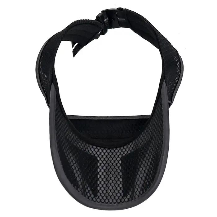 Visière en maille respirante pour hommes et femmes - Chapeau de sport à dessus ouvert à séchage rapi