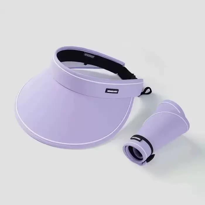 Chapeau à visière large pour femme, pliable, protection UV, plusieurs couleurs au choix [G32]