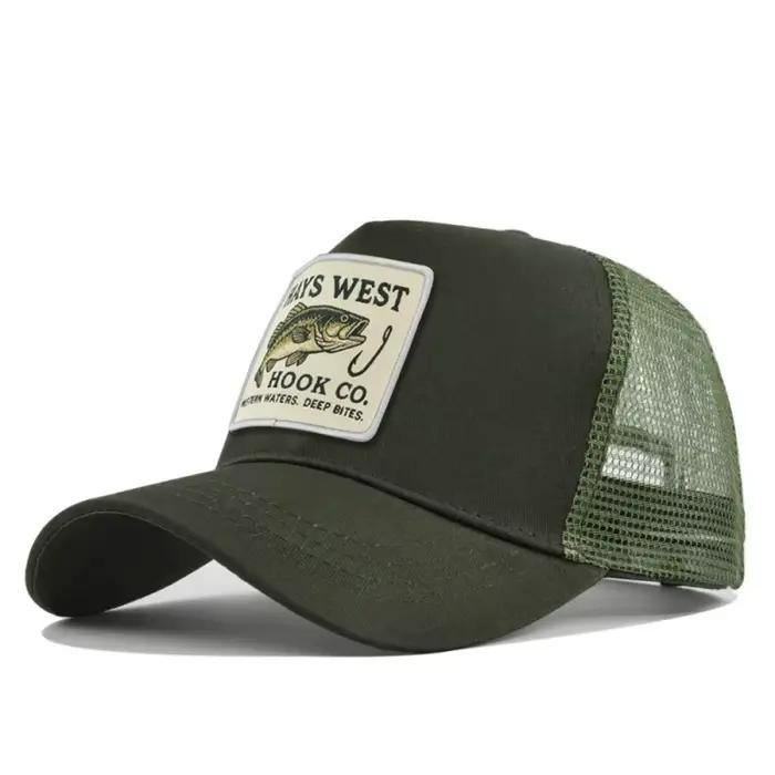 Casquette pour homme de haute qualité, style pêche, motif dessin animé, snapback, casquette de baseb