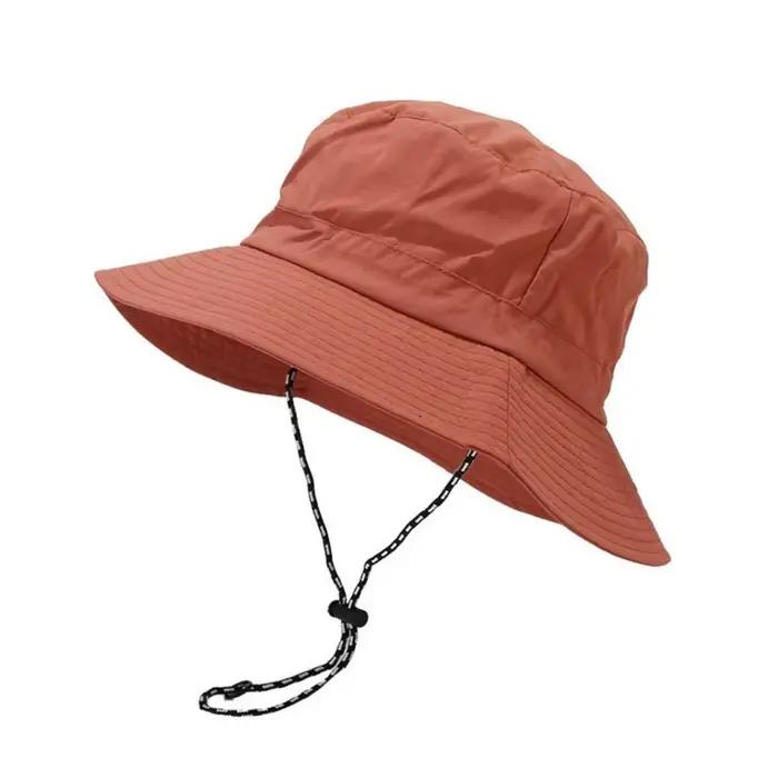 Chapeau de pêcheur pliable, léger, à séchage rapide, unisexe, à large bord, respirant, protection so