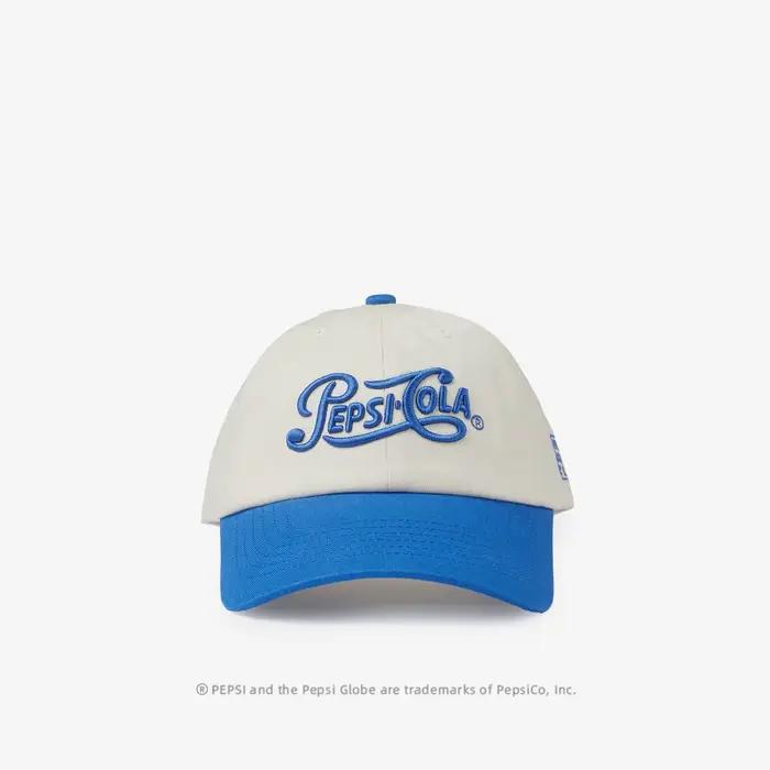 Pepsi Classic Casquette avec logo brodé Iconographie de conception frontale avec des motifs traditio