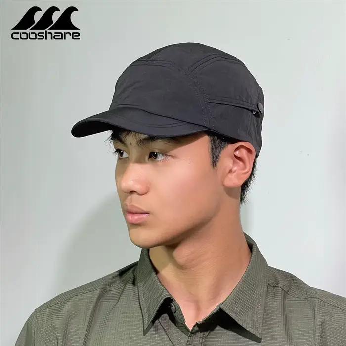 Casquette de fan militaire pour homme, chapeau court d'extérieur, séchage rapide, mince, outillage, 