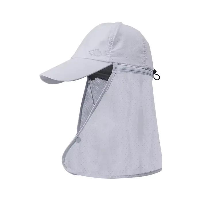 Chapeaux de soleil à séchage rapide pour hommes et femmes, poignées amovibles, châle, protection du 
