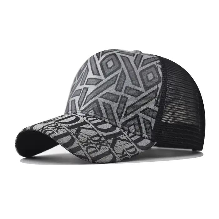54-60Cm réglable nouveaux mille oiseaux losange Plaid Baseball hommes et femmes casquette à carreaux