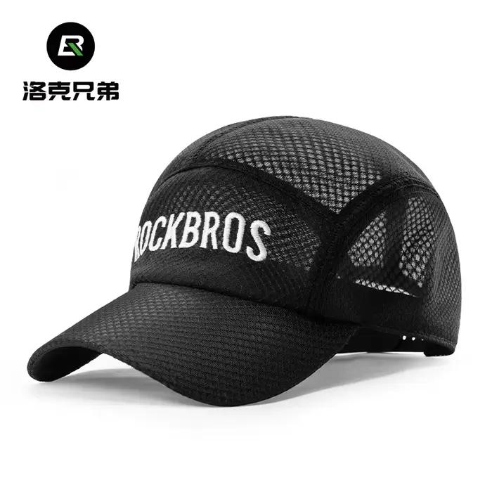 Casquette de cyclisme d'été ROCKBROS légère, respirante, à séchage rapide, protection UV, casquette 