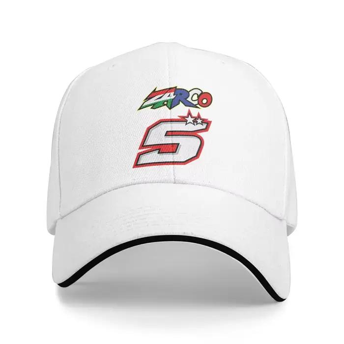 Été 2025 No 5 Johann Zarco Moto casquette de Baseball salle de sport en plein air élégant imprimé so