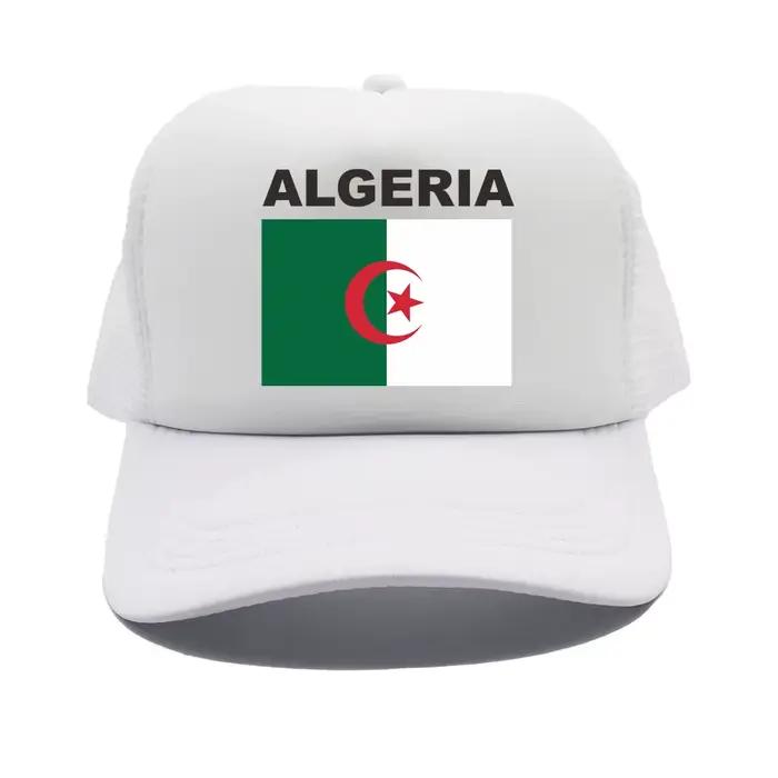 Casquette de camionneur en maille unisexe, chapeau de baseball Cool Algérie, casquettes en filet